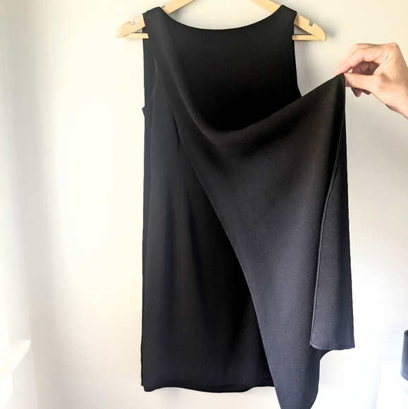 WHBM Little Black Shift Dress - Picture 1 of 3